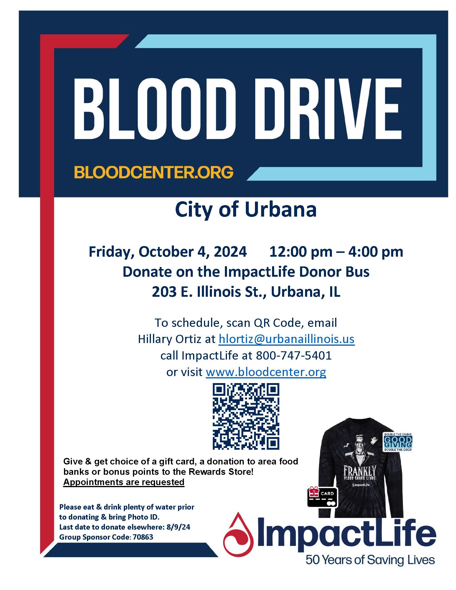 Impact Life Blood Drive