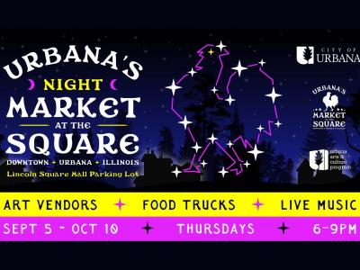 Urbana's Night Market at the Square